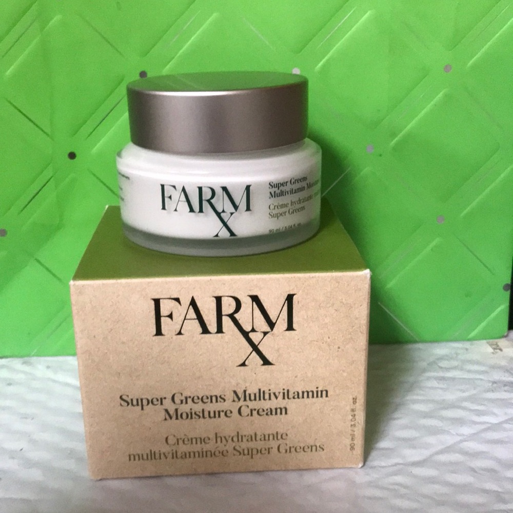 Farm X Super Greens multivitamin moisture cream